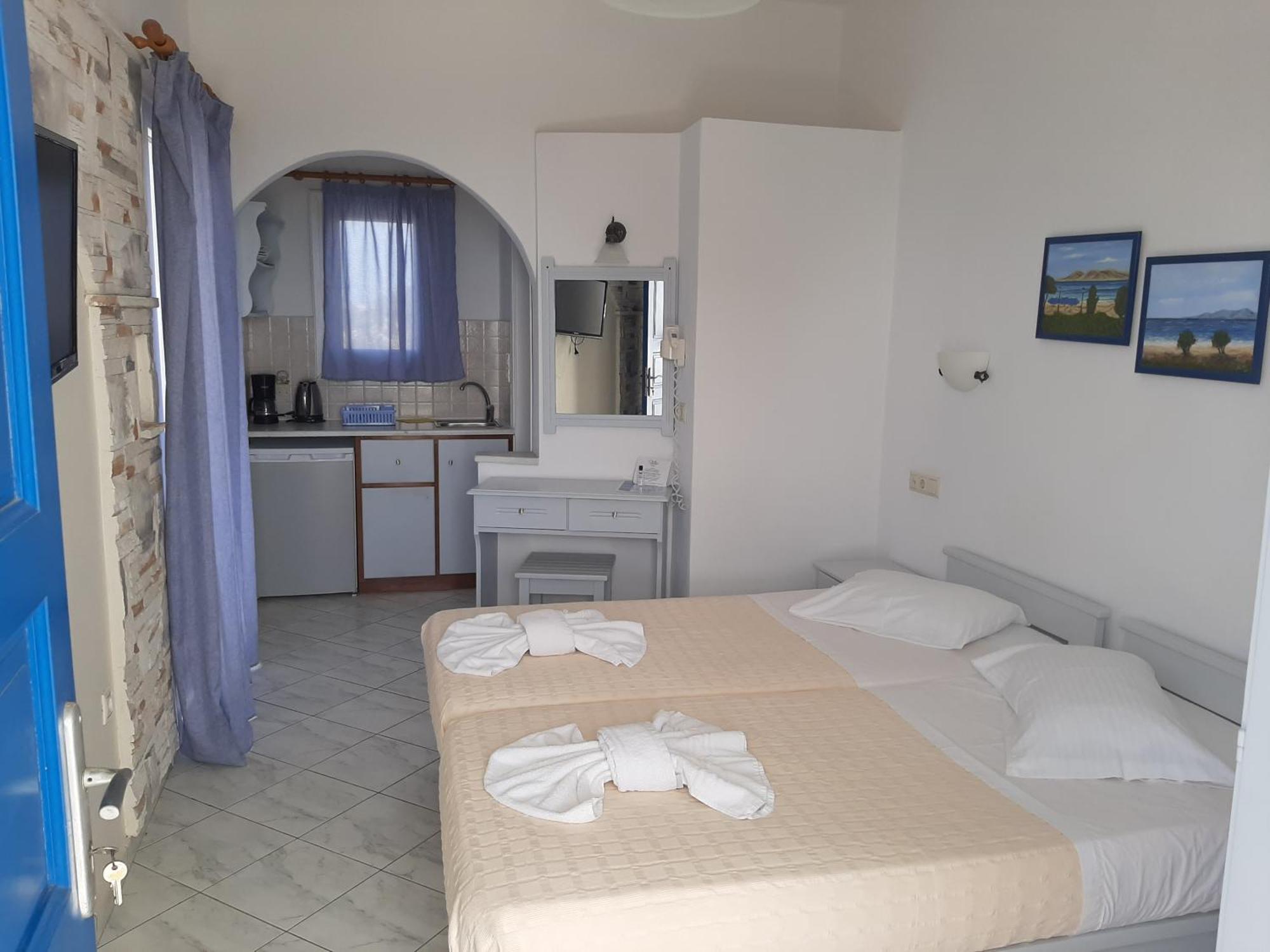 Aparthotel Stella Naxos Island Agia Anna  Camera foto